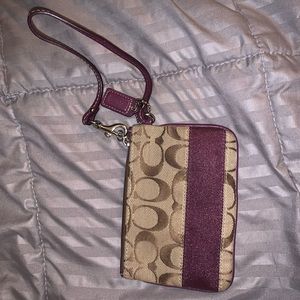 Coach wristlet